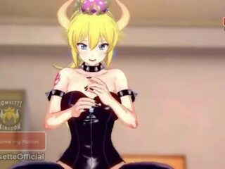 Bowsette joi idiota fora instruções