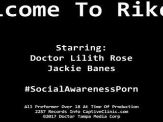 Maligayang pagdating upang rikers&excl; jackie banes ay arrested & nars lilith rosas ay tungkol sa upang maghubad hanapin lassie saloobin &commat;captiveclinic&period;com